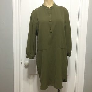 Army Green Tunic Dress